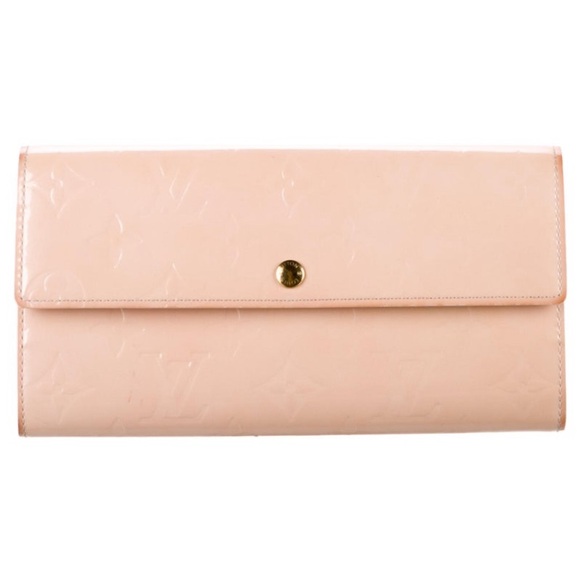 Louis Vuitton Wallet Pale Pink Vernis Patent - Picture 1 of 2